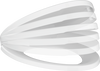 Elongated Slow-Close Seat