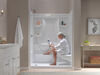 Procrylic Seated Shower Kit 60"x32" Left Drain