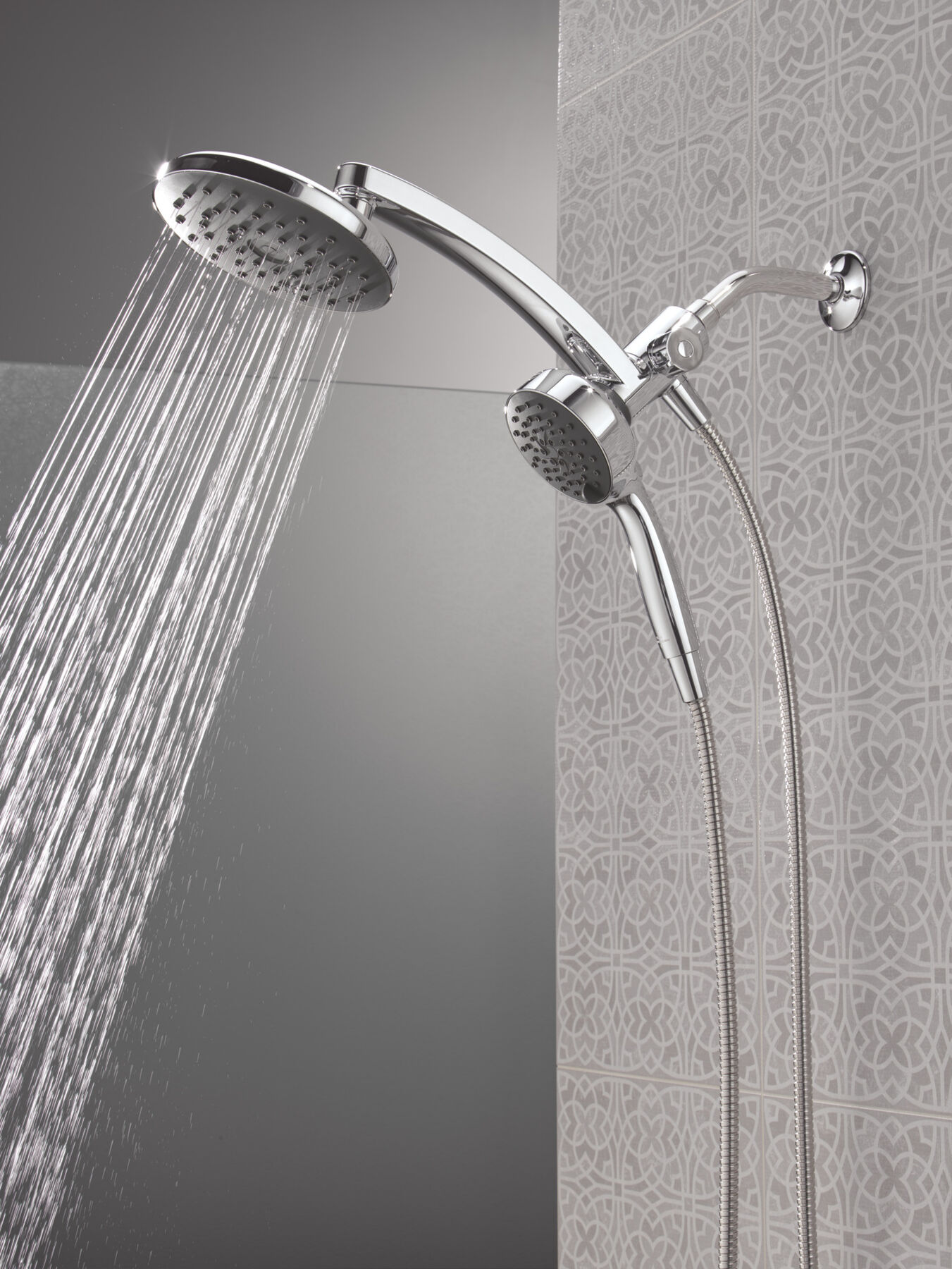 PivotPro™ 3-in-1 Combination Shower with TouchClean® Spray Face, image 35