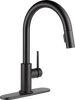 Single Handle Pull-Down Kitchen Faucet  (Recertified)