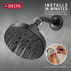H<sub>2</sub>Okinetic® 5-Setting Contemporary Raincan Shower Head