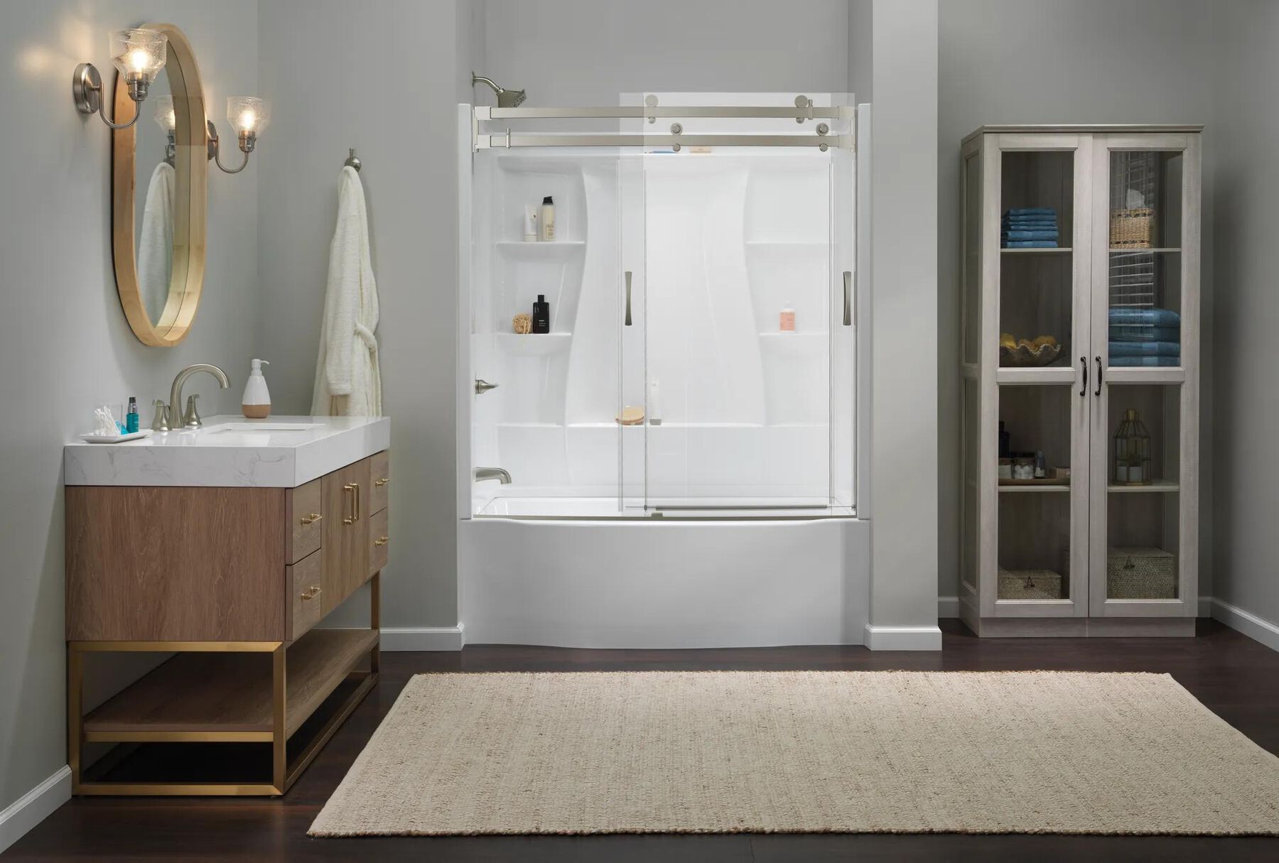 60"x32" Classic 500 Bathtub Wall