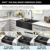 30&rdquo; Retrofit Farmhouse Apron Front 16 Gauge Workstation Kitchen Sink Single Bowl in with WorkFlow&trade; Ledge and&nbsp;Accessories for Top Mount Drop-In Installation