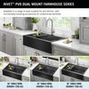 36” Retrofit Farmhouse Apron Front 16 Gauge Workstation Kitchen Sink Single Bowl in with WorkFlow™ Ledge and Accessories for Top Mount Drop-In Installation