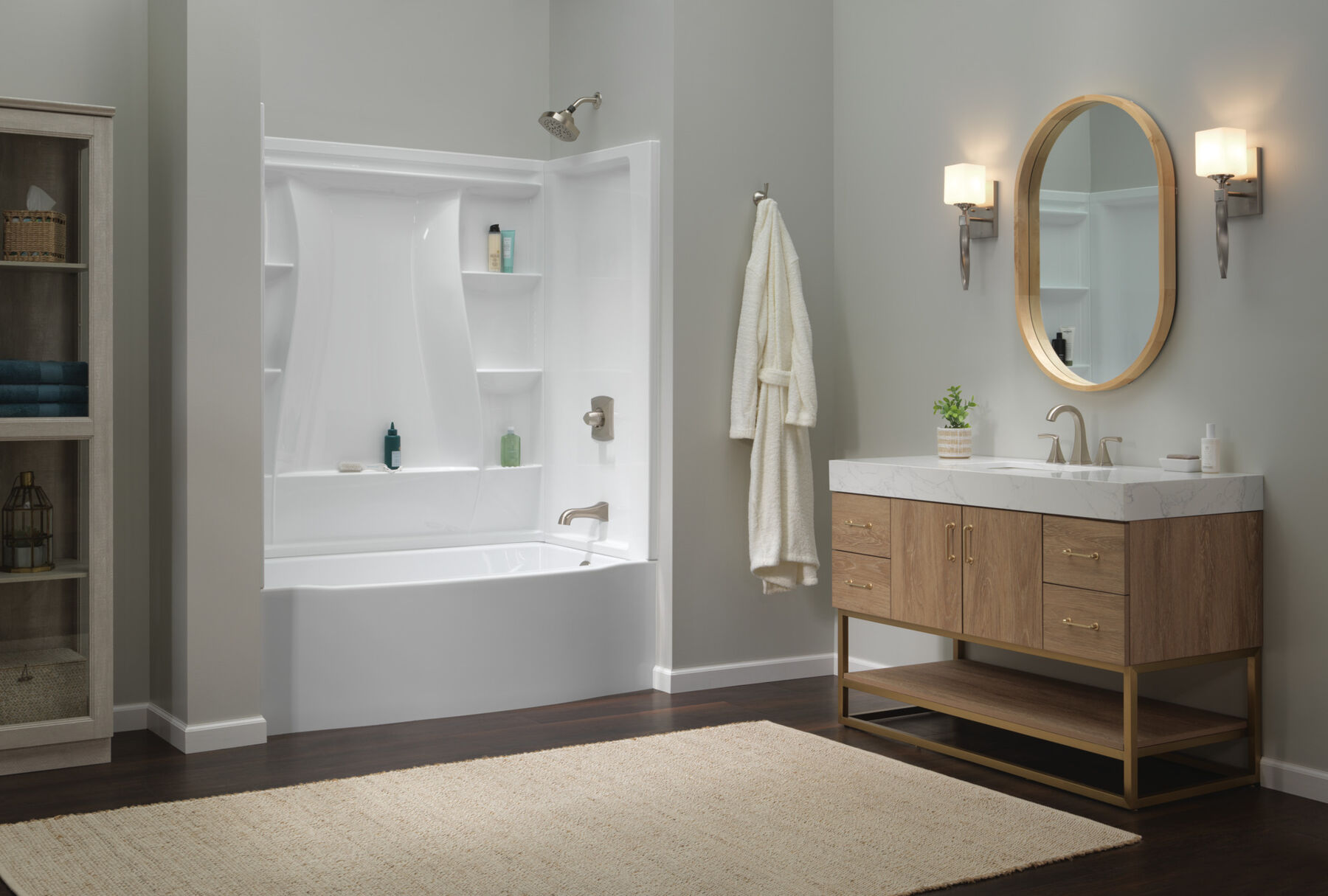 60"x32" Classic 500 Bathtub Wall, image 36