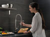 Single-Handle Pull-Down Spring Kitchen Faucet