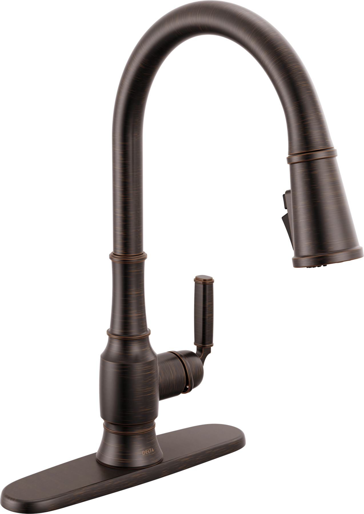 Single Handle Pull-Down Kitchen Faucet, image 1
