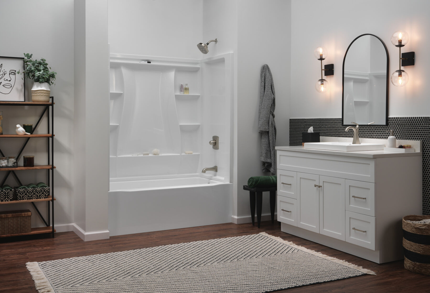 60"x32" Classic 500 Bathtub Wall, image 20