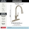 Single Handle Pull-Down Kitchen Faucet