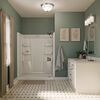 ProCrylic 60 in. x 32 in.Shower Base Right Drain