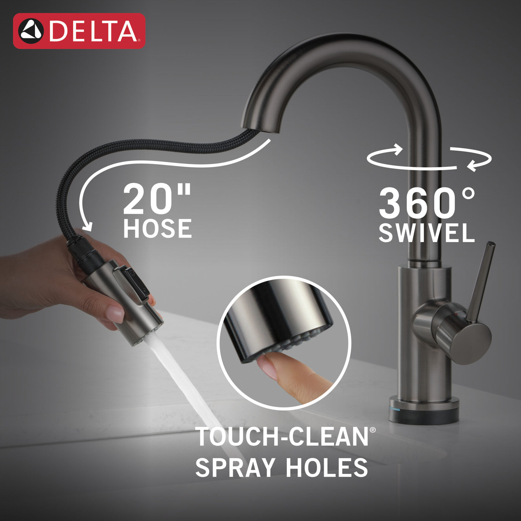 Touch2O® Bar / Prep Faucet with Touchless Technology, image 7