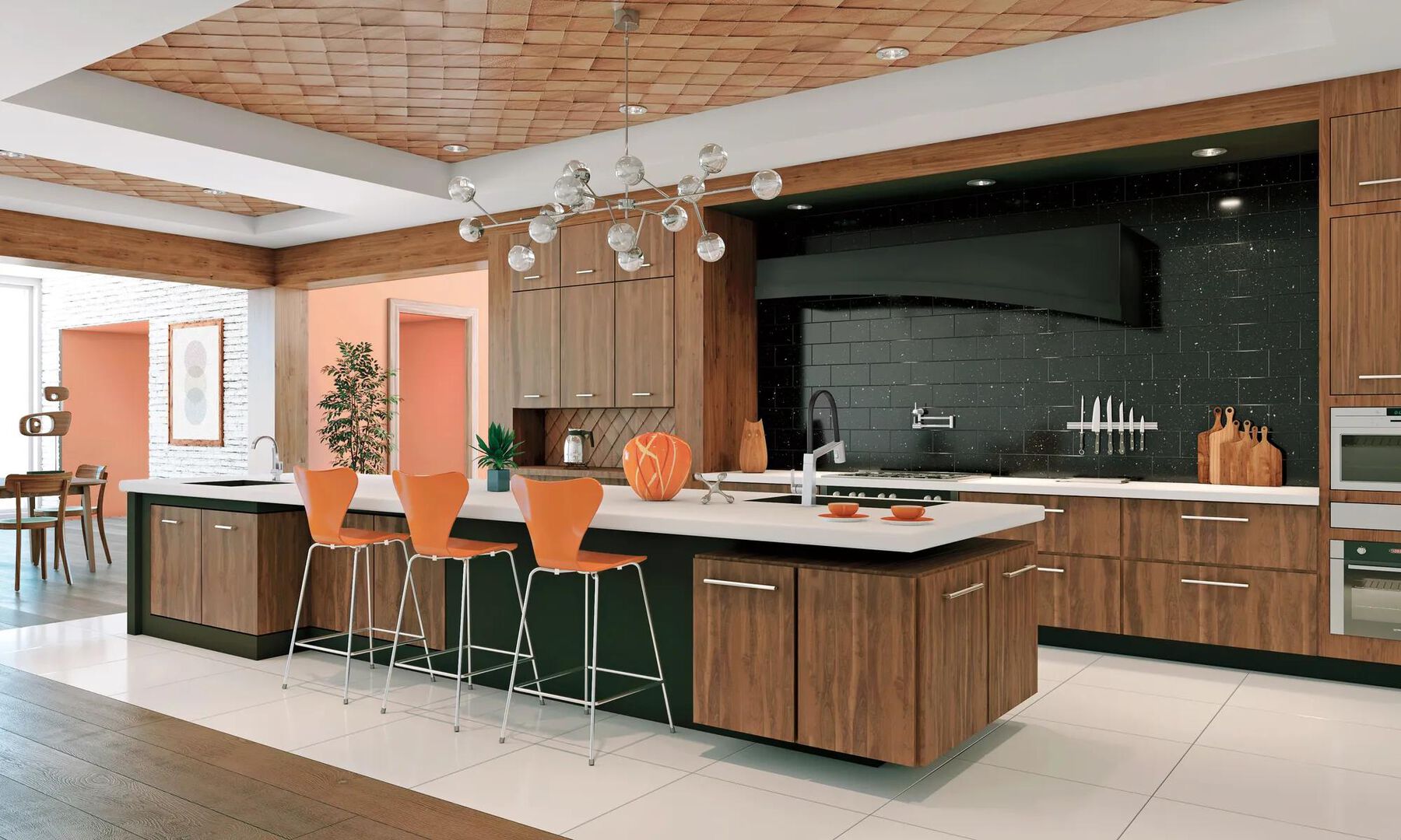 Contemporary Wall Mount Pot Filler