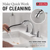Two Handle Widespread Pull-Down Bathroom Faucet