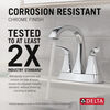 Two Handle Centerset Bathroom Faucet