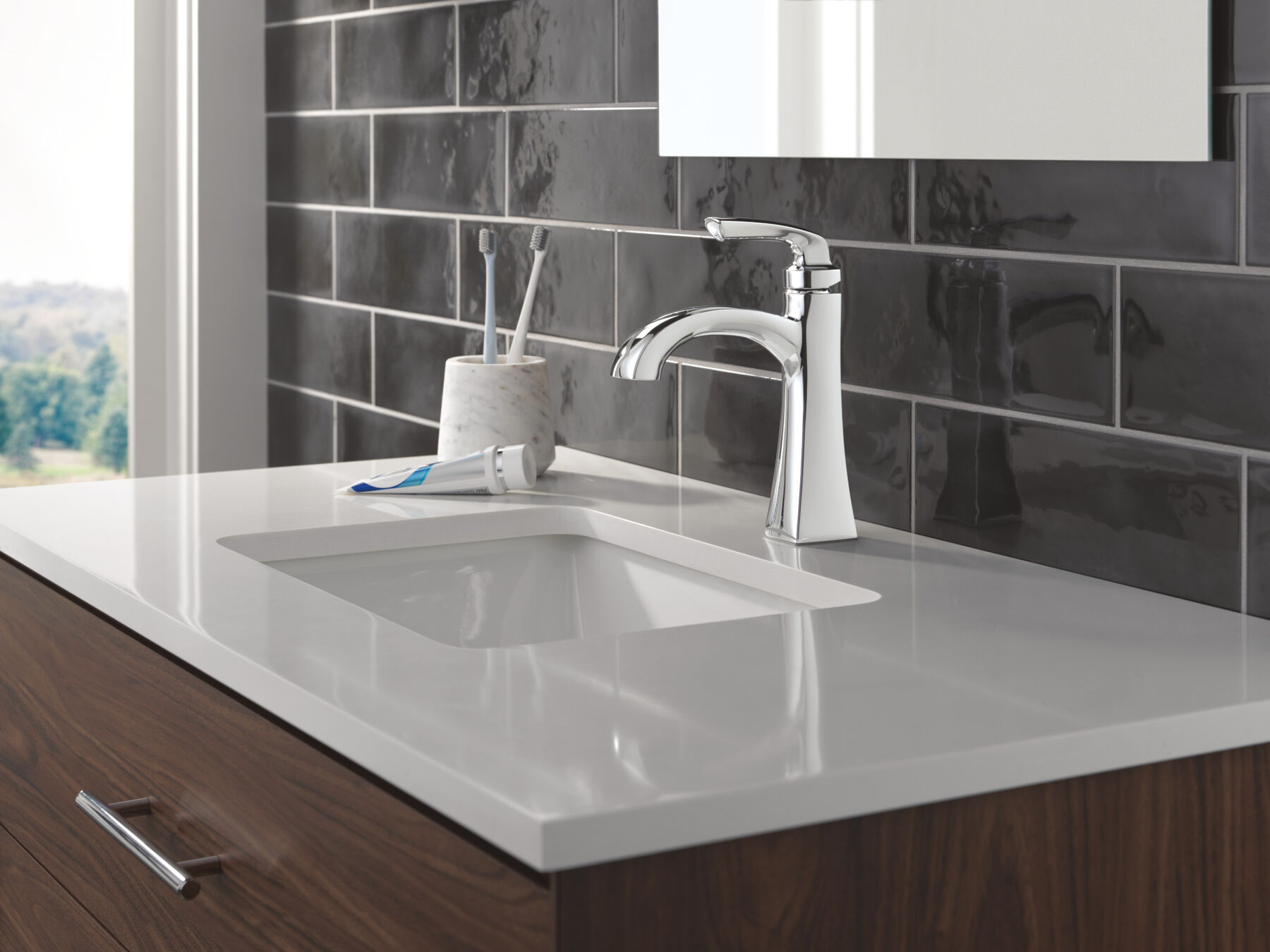 Single Handle Bathroom Faucet, image 6