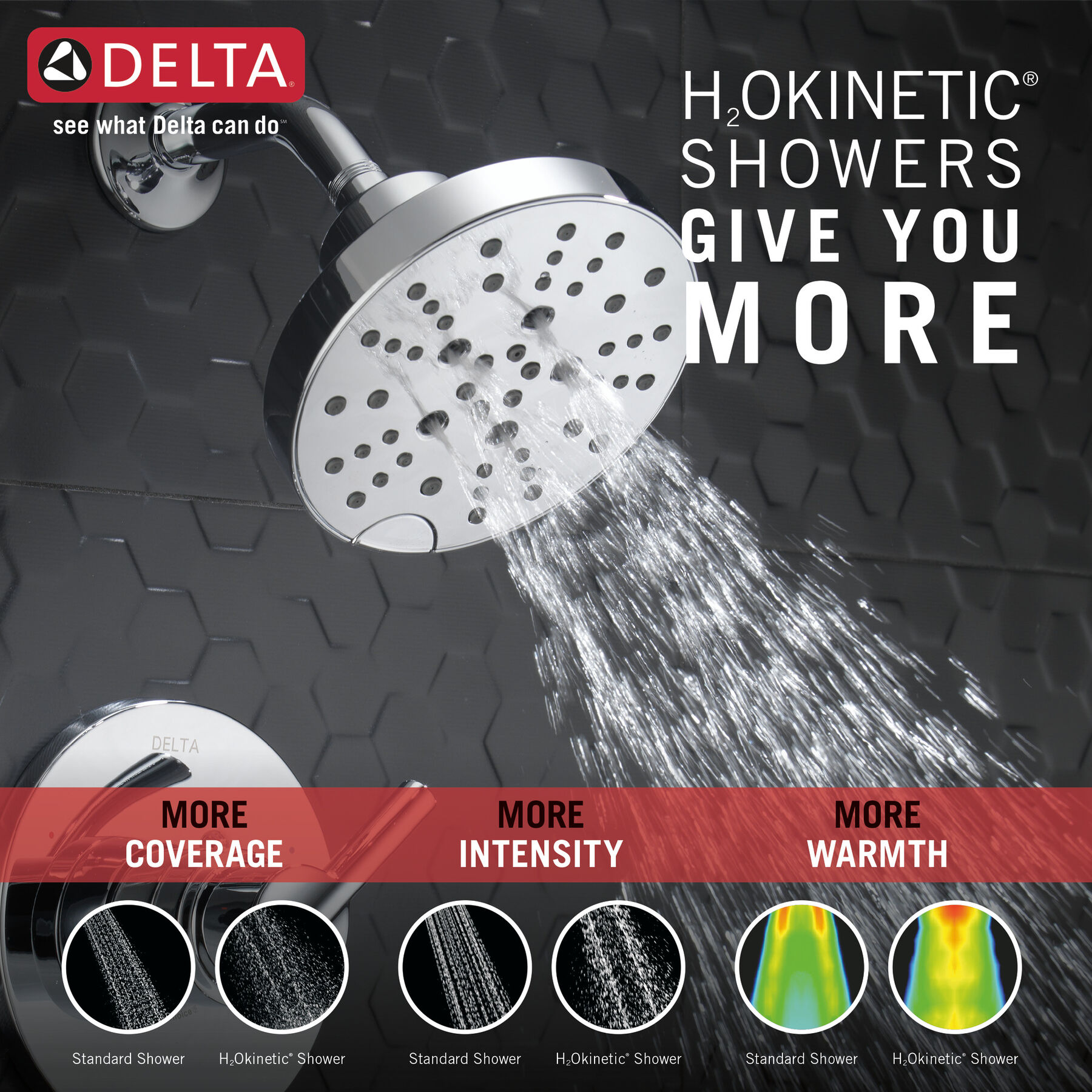Monitor® 14 Series H2Okinetic® Tub and Shower, image 1