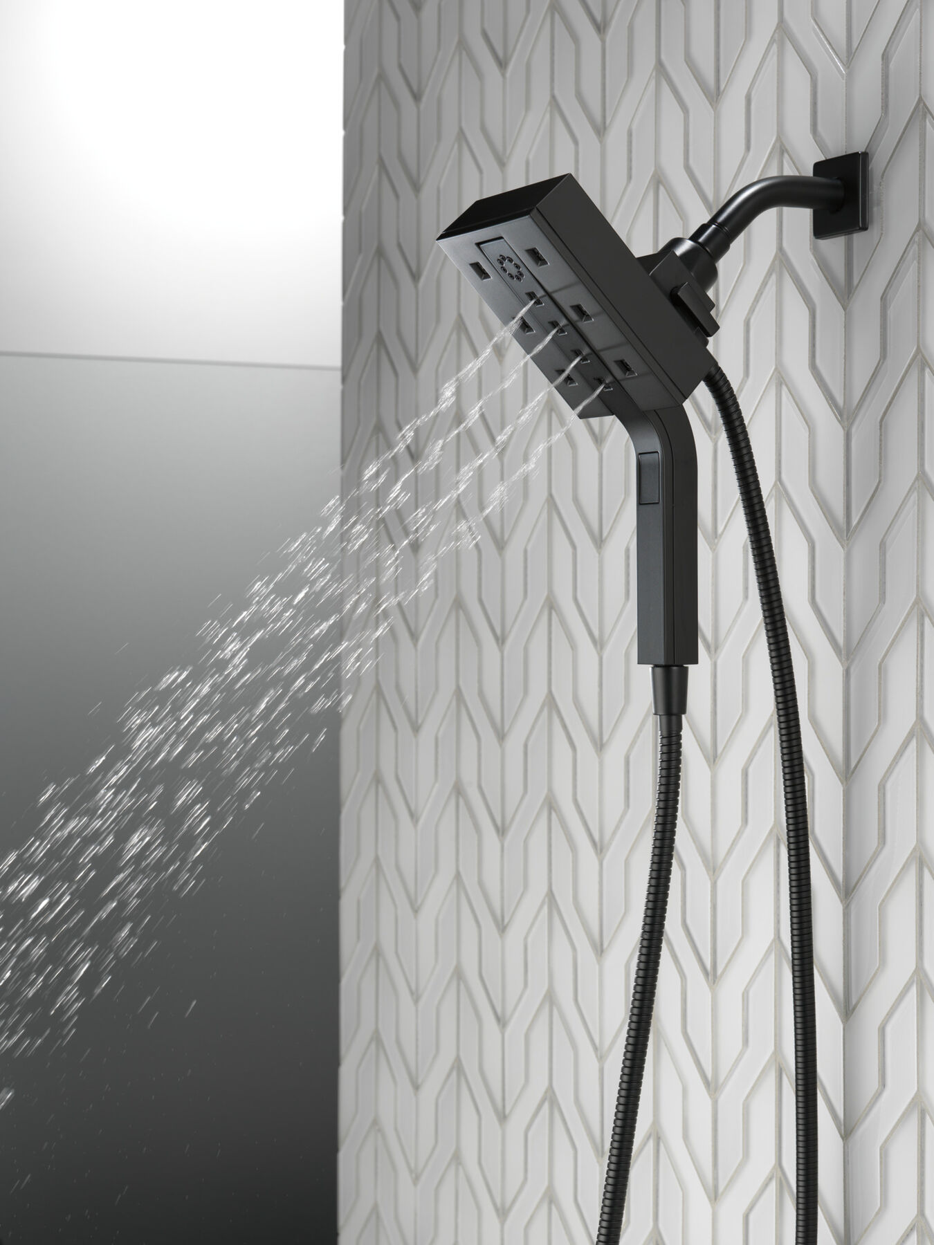 H2Okinetic® In2ition® 4-Setting Two-in-One Shower (Recertified), image 4
