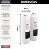 Sediment & Advanced Carbon Filter Replacement Pack