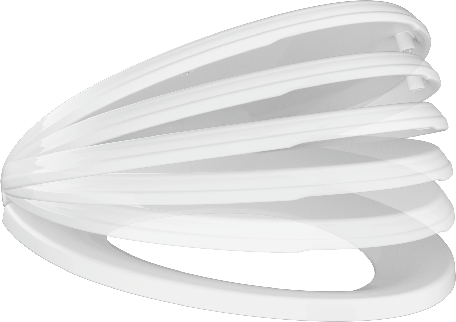 Elongated Slow-Close Toilet Seat, image 2