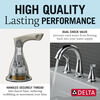 Two Handle Widespread Pull-Down Bathroom Faucet