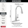 Single Handle Kitchen Pull-Down Faucet