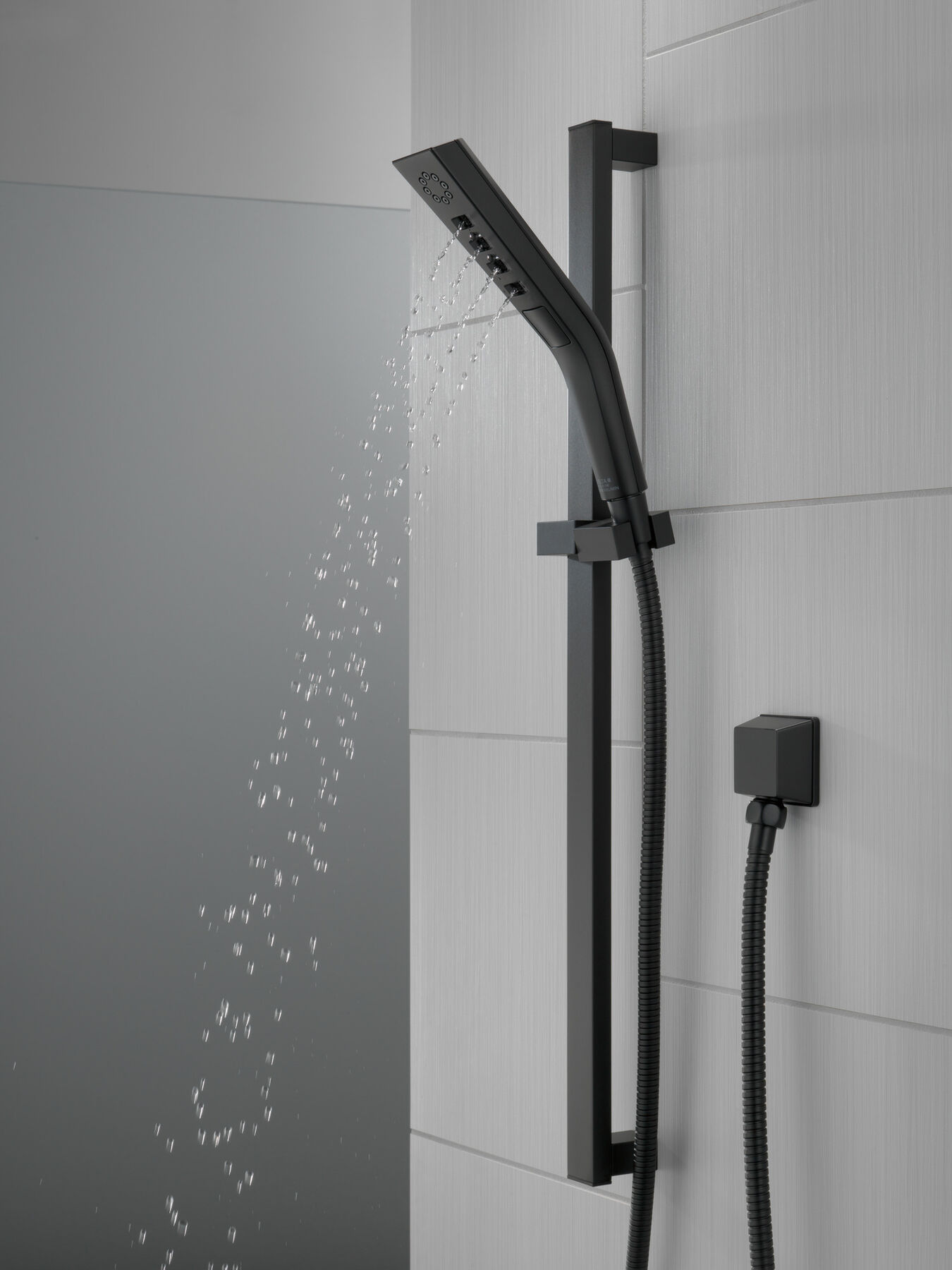 H<sub>2</sub>Okinetic® 3-Setting Slide Bar Hand Shower, image 6