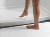 60 x 32" Curved Alcove Shower Base with Left Drain