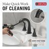 Two Handle Widespread Pulldown Bathroom Faucet (Recertified)