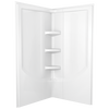 38'' Direct-to-Stud Corner Shower Wall Set