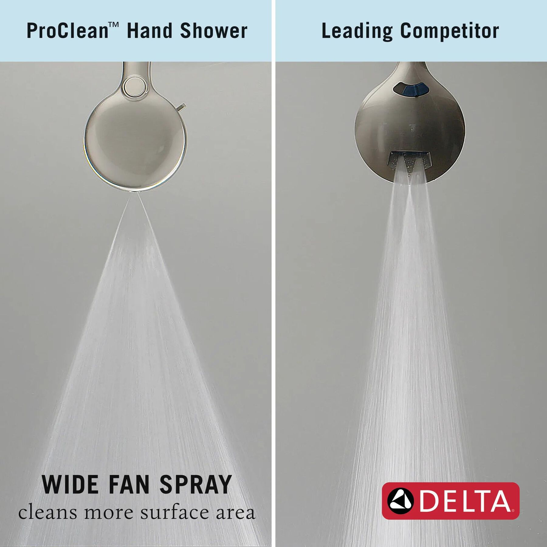 7-Setting Slide Bar Hand Shower with Cleaning Spray