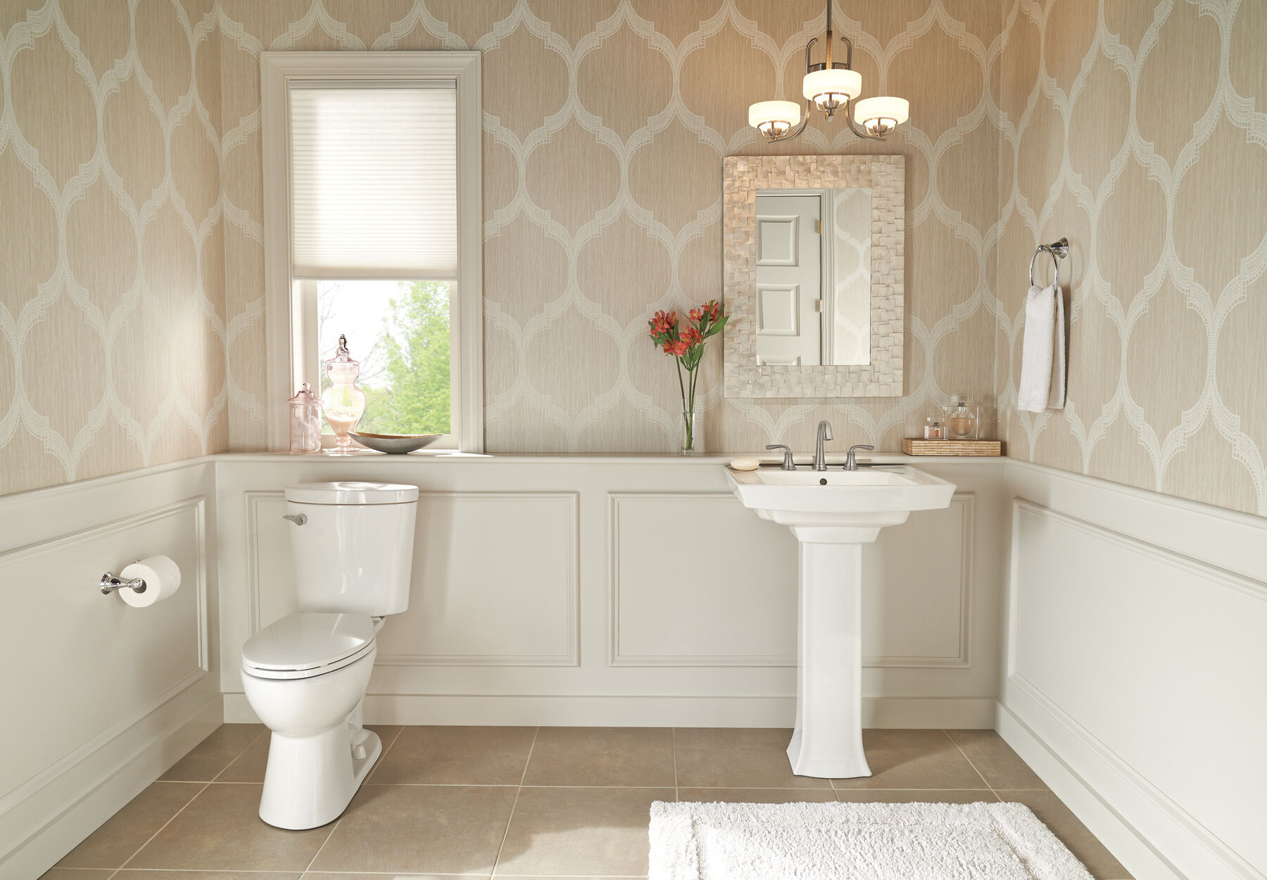 Two Handle Widespread Bathroom Faucet, image 1