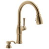 Pull-Down Kitchen Faucet w/Soap (Recertified)