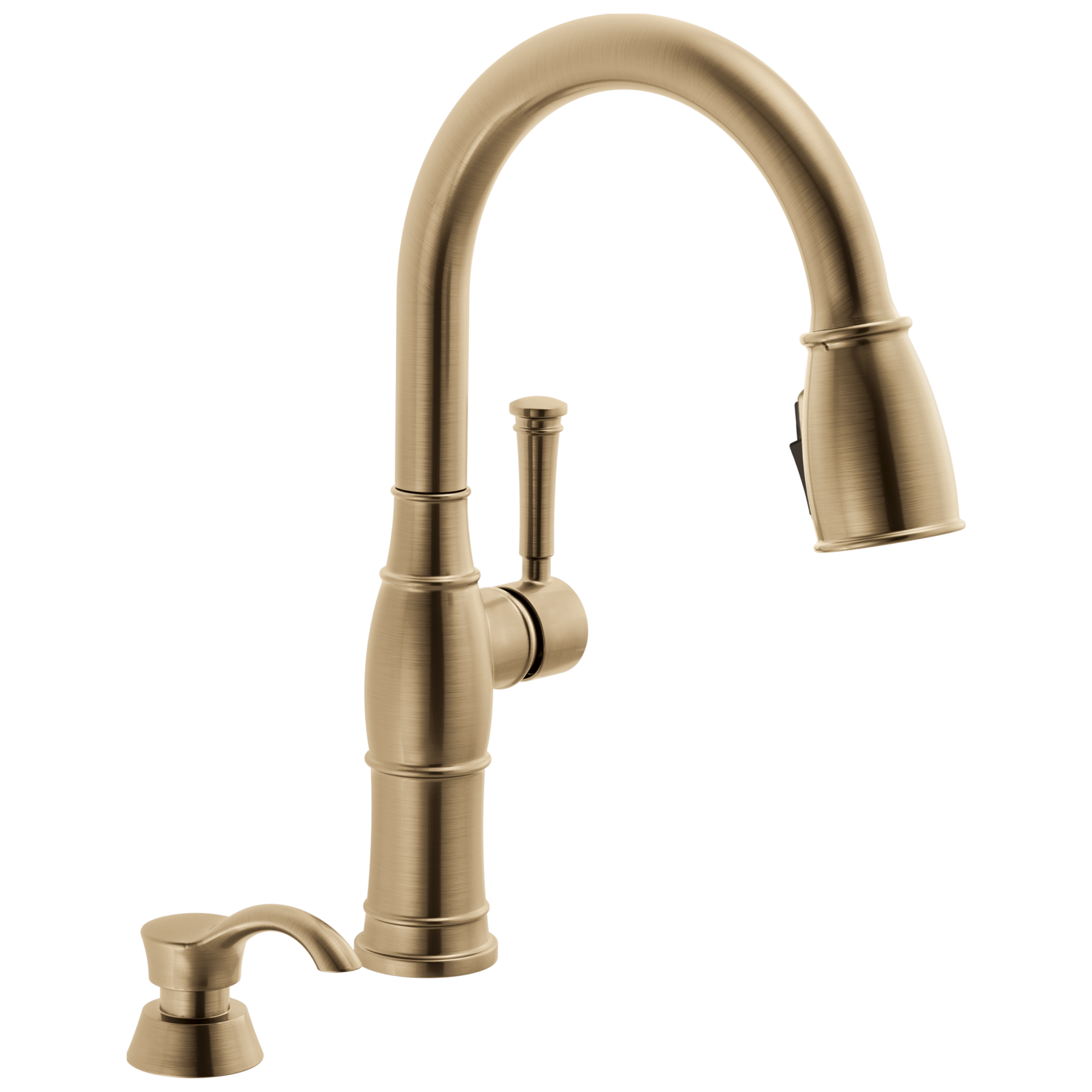 Pull-Down Kitchen Faucet w/Soap (Recertified)