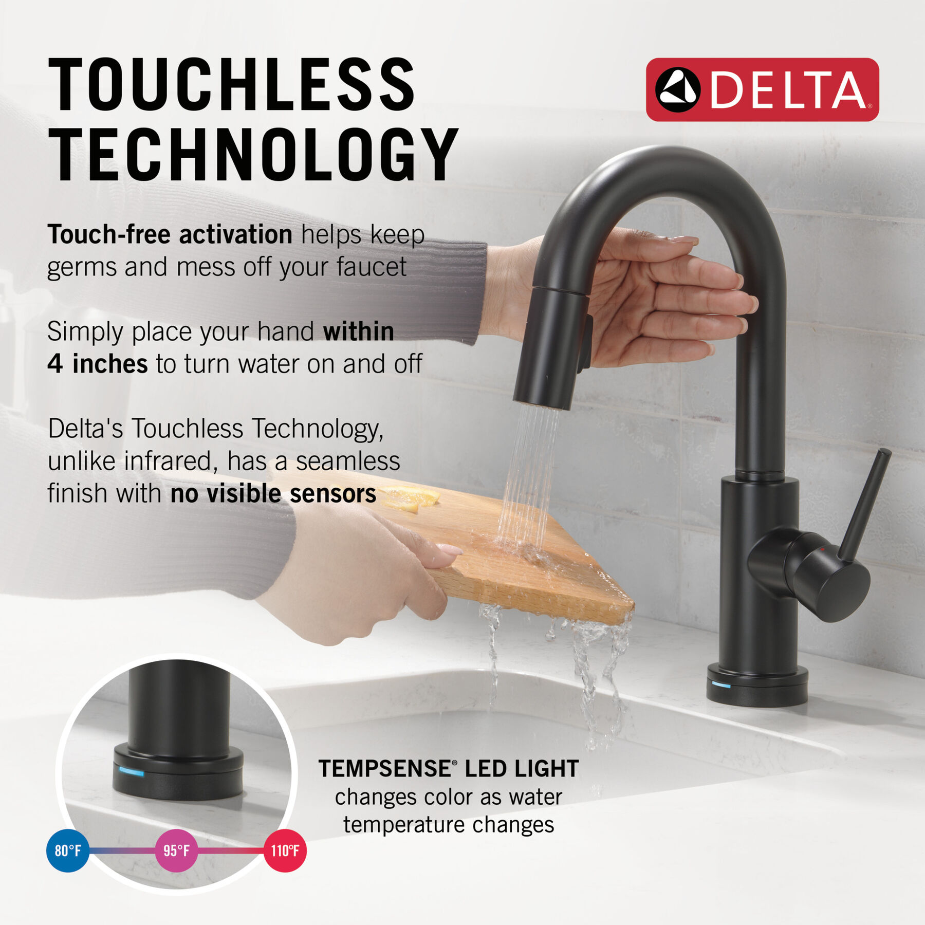 Touch2O® Bar / Prep Faucet with Touchless Technology, image 10