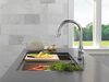 Touch2O with Touchless and VoiceIQ&reg; Technology Single Handle Pull-Down Kitchen Faucet with Soap Dispenser