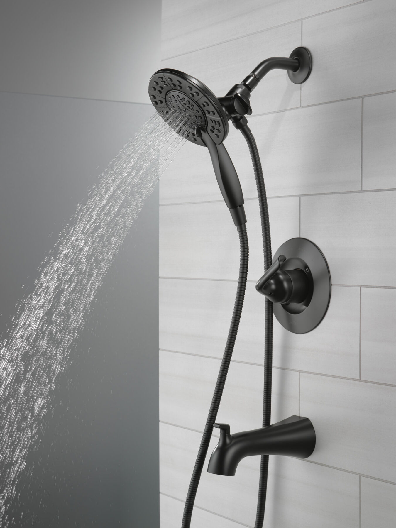 Tub/Shower Rough & Trim 1L 14S (Recertified), image 7