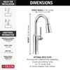 Single Handle Pull-Down Bar / Prep Faucet