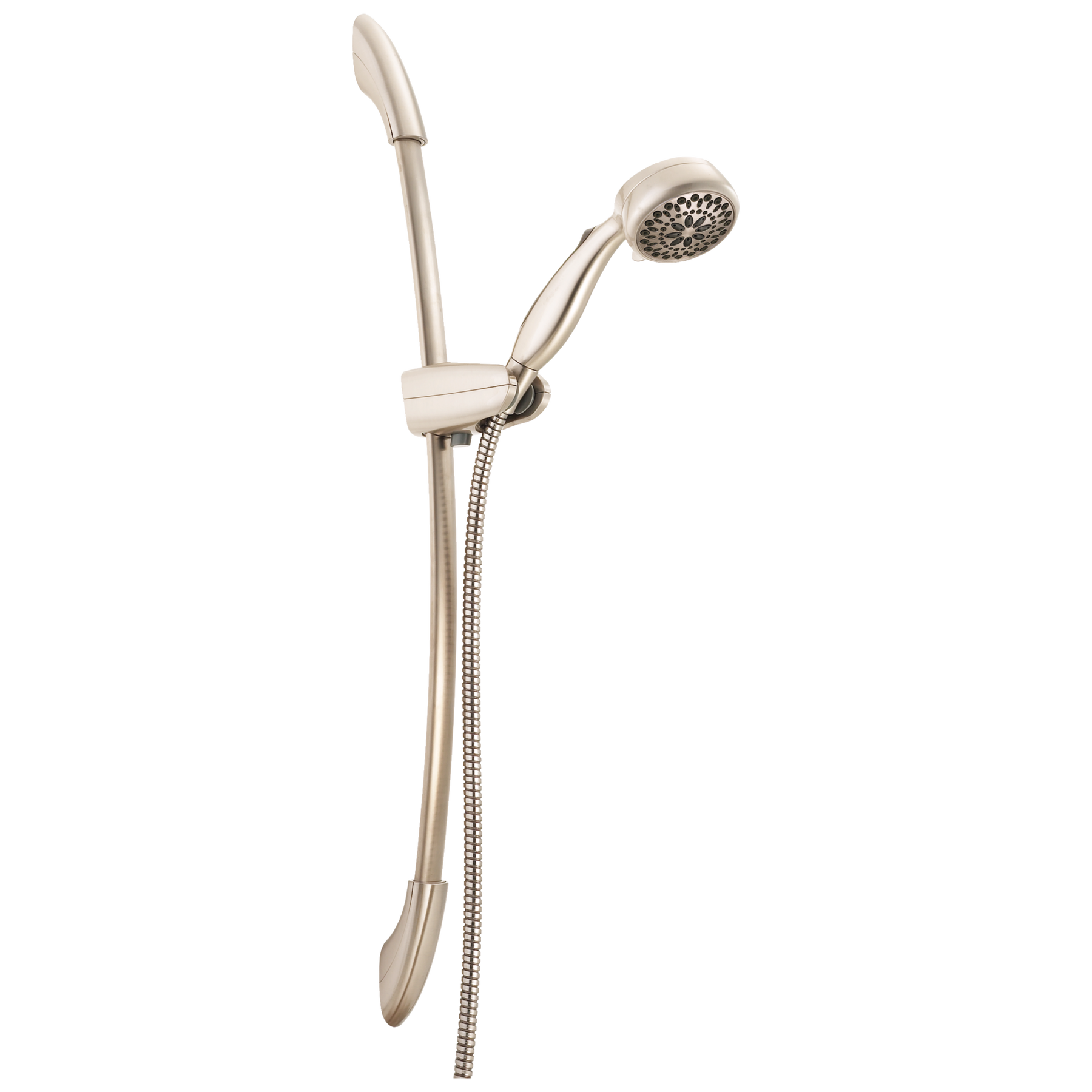 Wall Bar System with 7-Setting Hand Shower