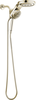 HydroRain® H<sub>2</sub>Okinetic® 5-Setting Two-in-One Shower Head (Recertified)