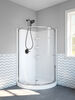 38" OPP Round Shower Enclosure Clear