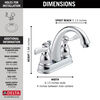 Two Handle Centerset Bathroom Faucet