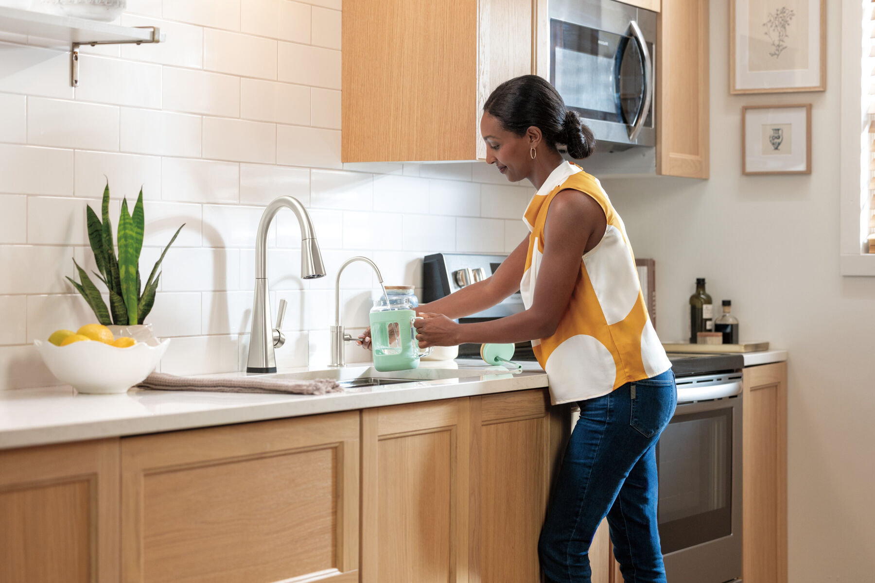 2-Stage Water Filtration System with Beverage Faucet Bundle, image 6