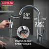 Single Handle Pull-Down Kitchen Faucet with Touch<sub>2</sub>O&reg; Technology