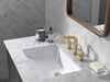 Two Handle Widespread Bathroom Faucet (Recertified)