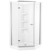 38" Frameless Neo Angle Shower Enclosure