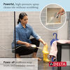 7-Setting Slide Bar Hand Shower with Cleaning Spray