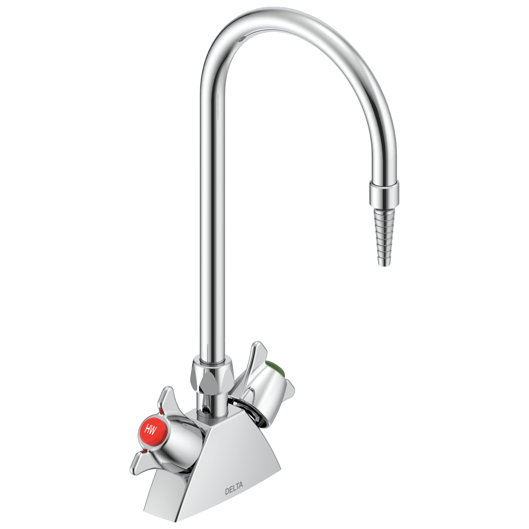 Two Handle Deck-mount Laboratory Mixing Faucet