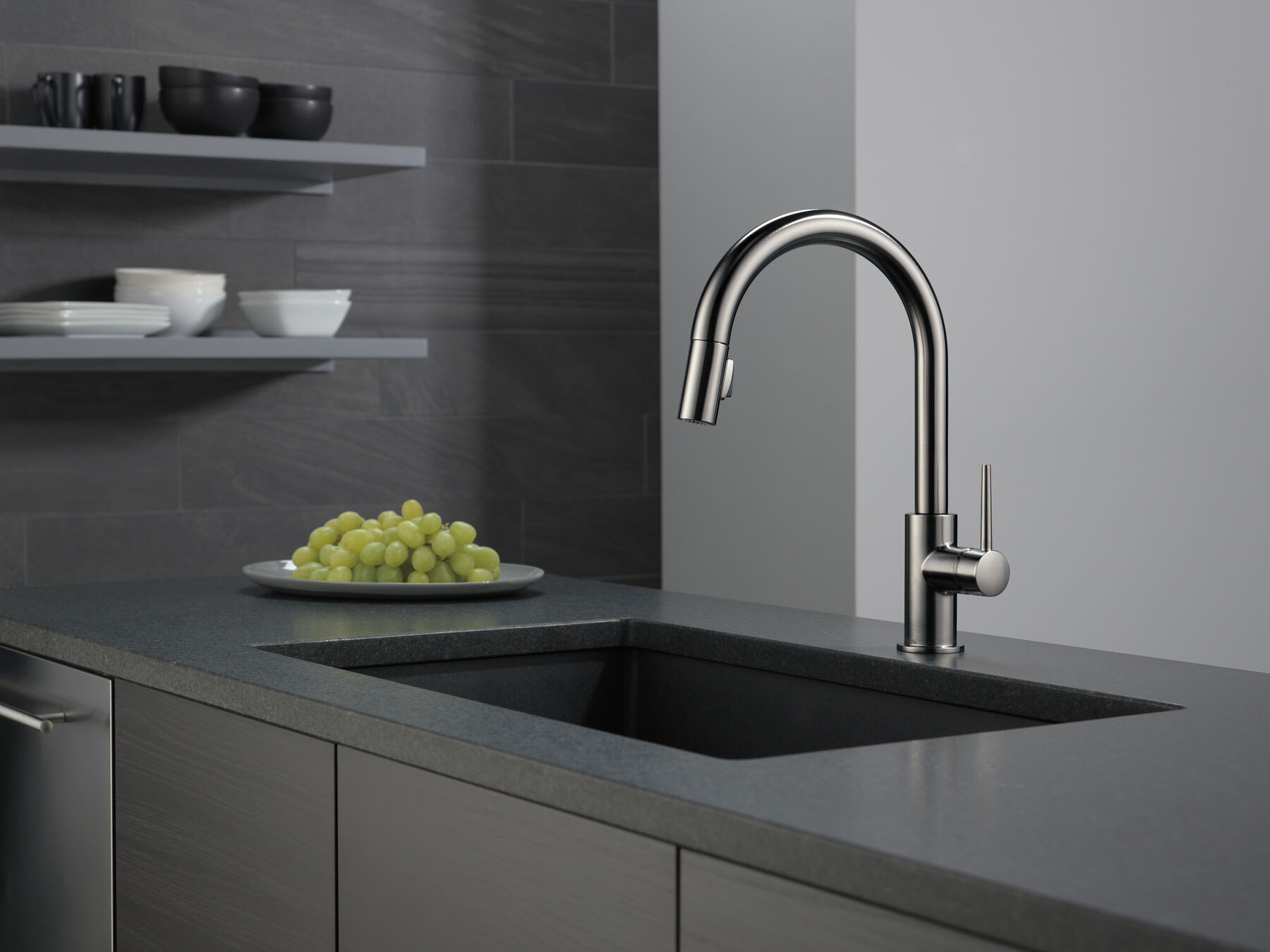 Single Handle Pull-Down Kitchen Limited Swivel, image 2