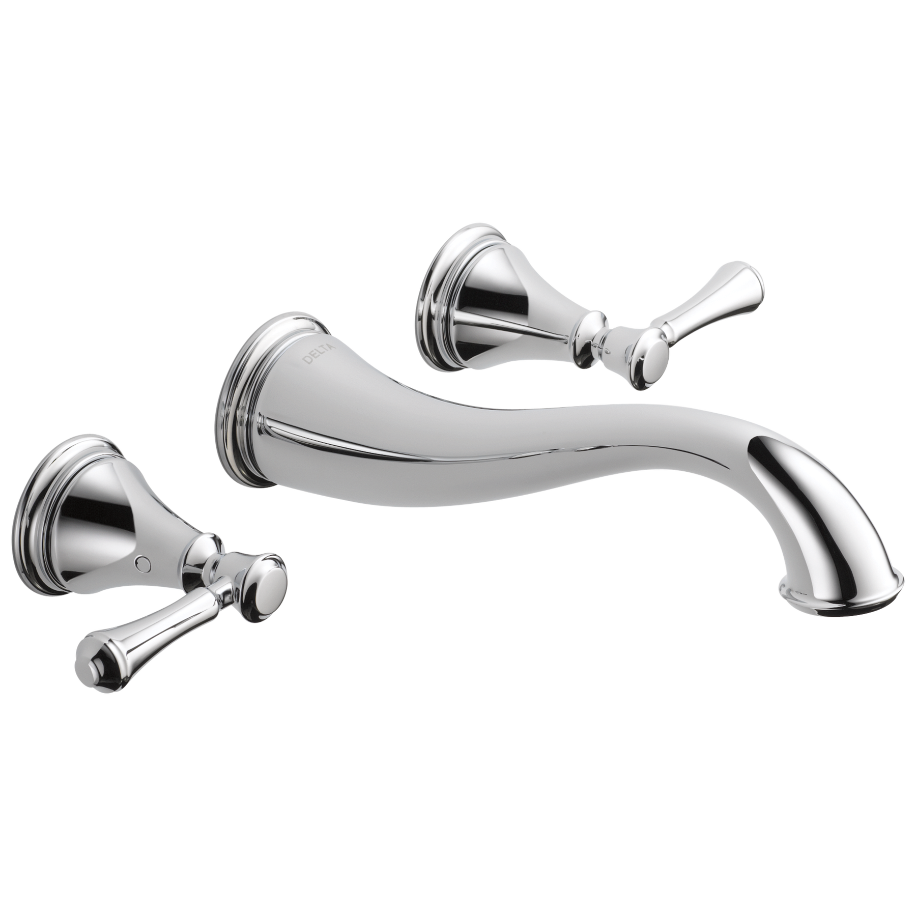Two Handle Wall Mount Bathroom Faucet Trim
