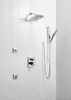 Angular Modern Monitor® 17 Series Valve Trim with 3-Setting Integrated Diverter